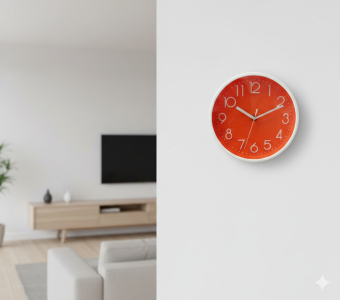 reloj rojo